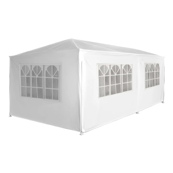 Toldo Reforzado 3x6 Metros tipo Carpa Blanco Eventos 6X3m