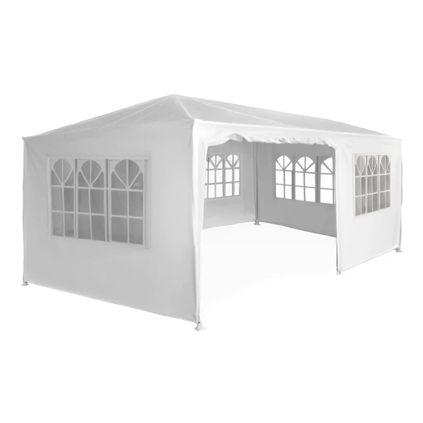 Toldo Reforzado 3x6 Metros tipo Carpa Blanco Eventos 6X3m