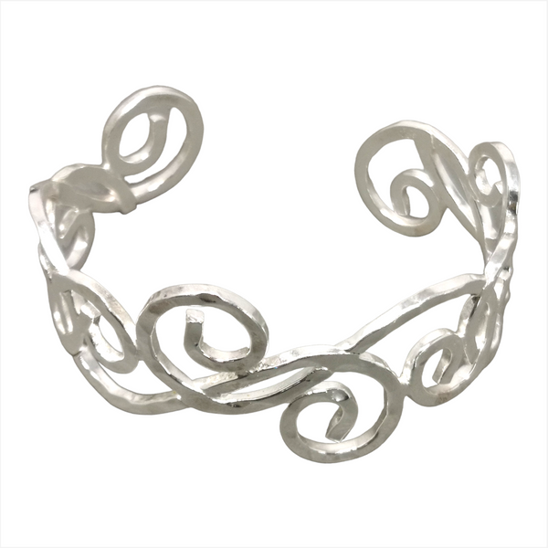 Pulsera brazalete Ancha unisex bronce laton czn moda 1pz