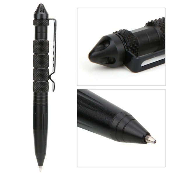 Pack 2 Pluma táctica Militar Defensa Personal Rompe Vidrio