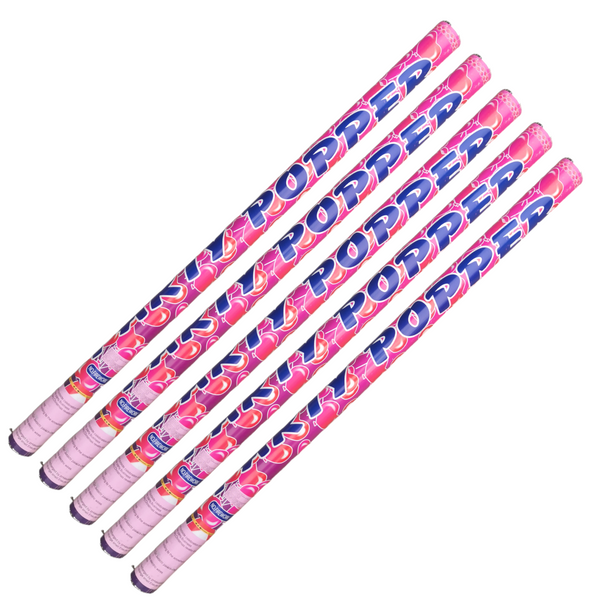 Bazuca lanzador Confeti Cañon party popper 100cm pack 5