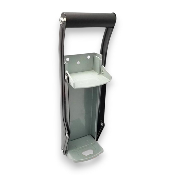 Aplasta latas y abrebotellas de aluminio