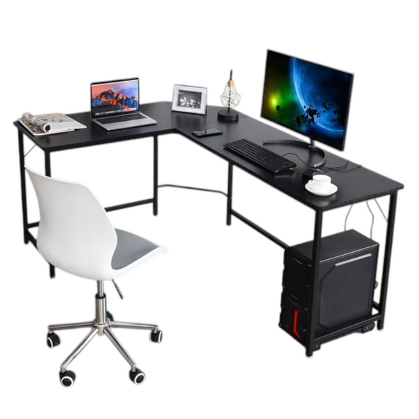 Escritorio gamer en forma de L para computadora