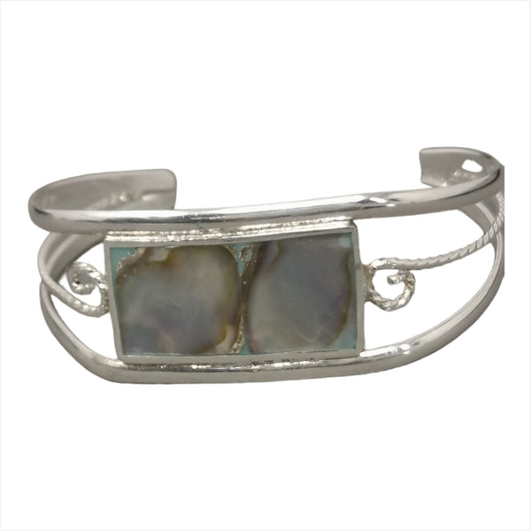 Pulsera brazalete Ancha unisex bronce laton czn moda 1pz