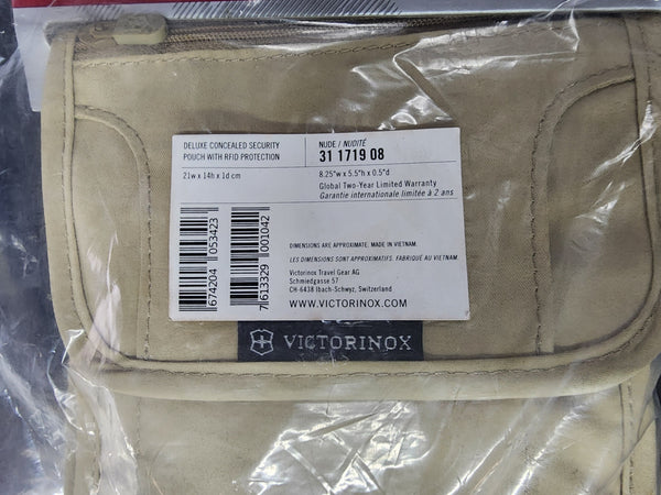Bolsa Seguridad de Viaje Oculta Victorinox Proteccion Rfid