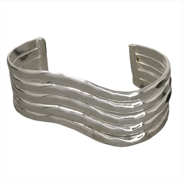 Pulsera brazalete Ancha unisex bronce laton czn moda 1pz