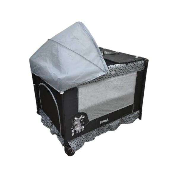 Cuna Corral Silver Infanti Para Bebé Plegable