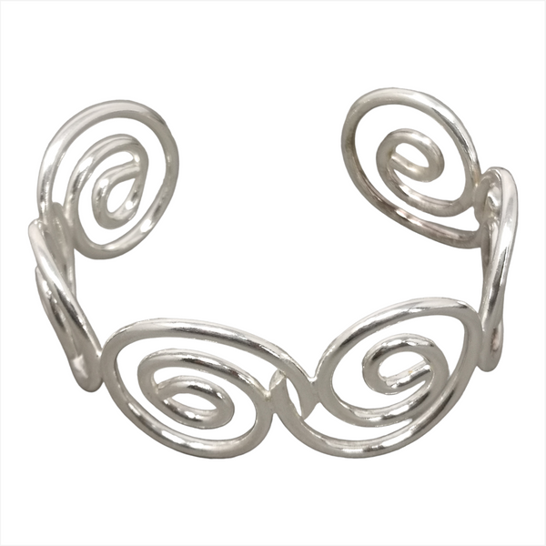 Pulsera brazalete Ancha unisex bronce laton czn moda 1pz