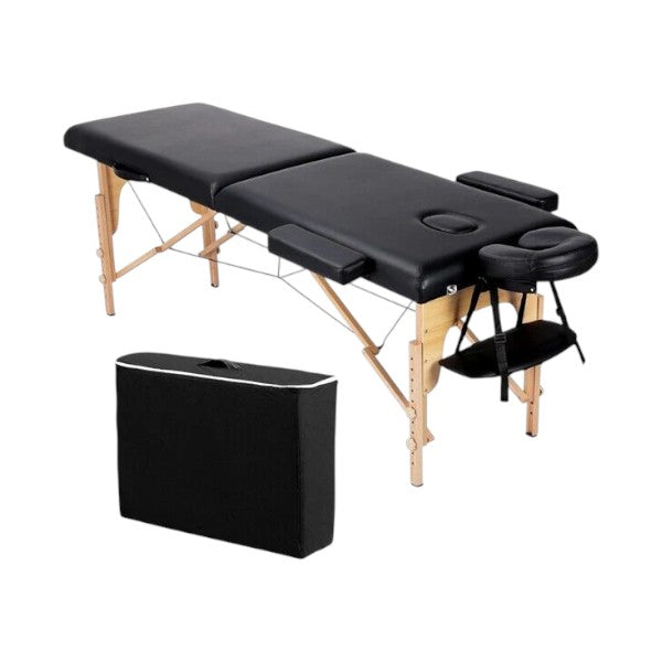 Cama Plegable De Masajes Portátil De 2 Secciones