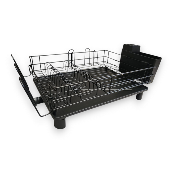 Escurridor De Trastes Acero Inoxidable Encimera Negro