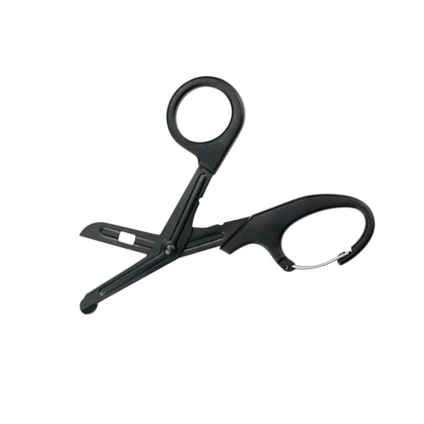 Tijeras uso rudo paramedico enfermería con llave oxigeno