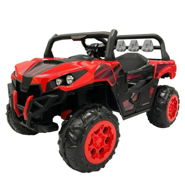 Montable eléctrico Apache Carro Rojo 6V con Control Remoto