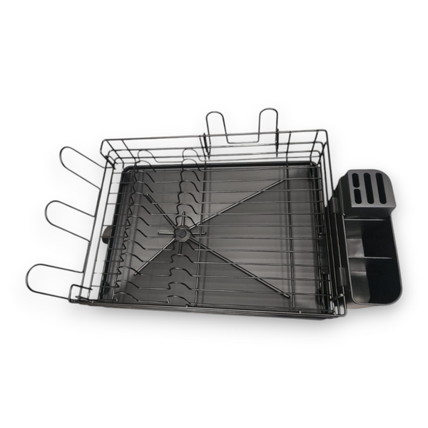 Escurridor De Trastes Acero Inoxidable Encimera Negro