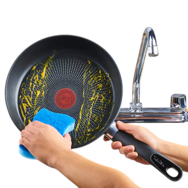 Batería Sensation Force Antiadherente 10 Pz Negro T-Fal