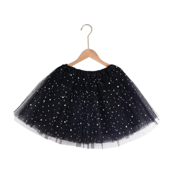 Pack 2 tutu liso falda de tul cuatro pisos para niña