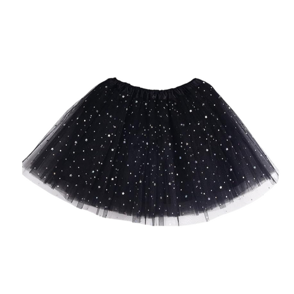 Pack 2 tutu liso falda de tul cuatro pisos para niña