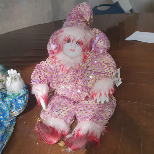 Muñeco Arlequin Decorativo 4 Modelos Diferentes
