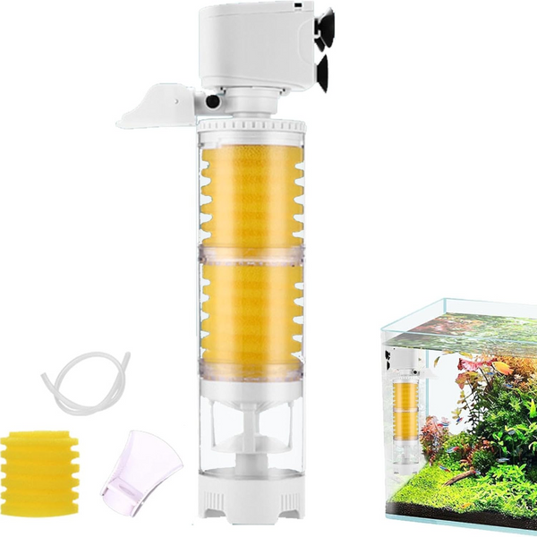 Filtro para pecera Inodoro para peces Purificador de agua