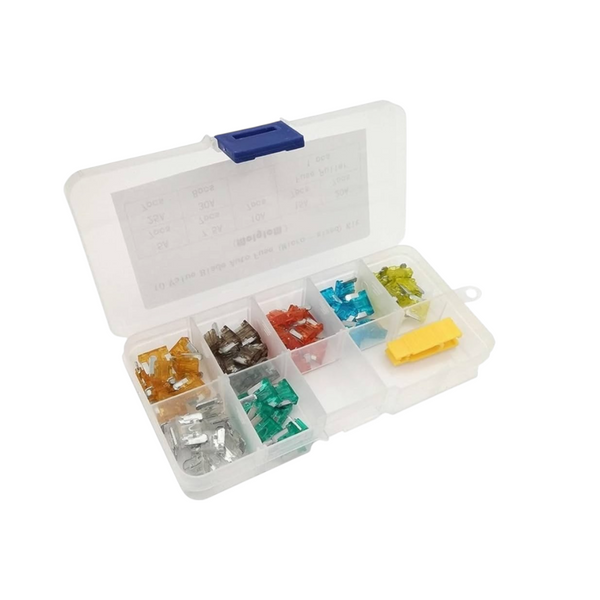 Kit 70 fusibles automotriz con caja