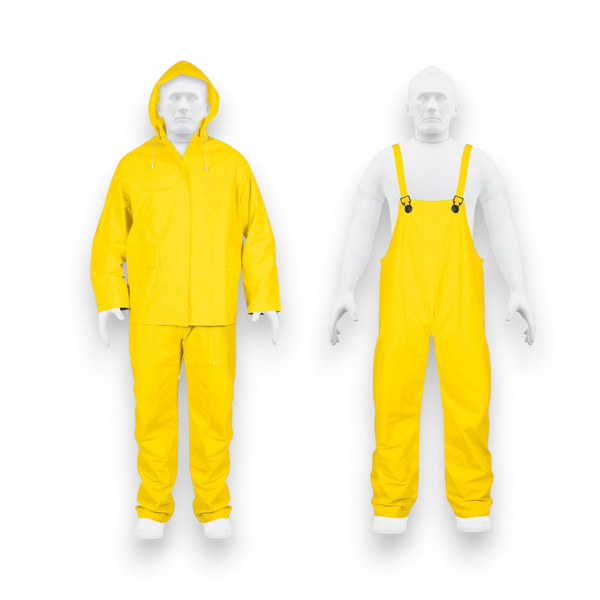 Conjunto Truper impermeable talla mediana pvc