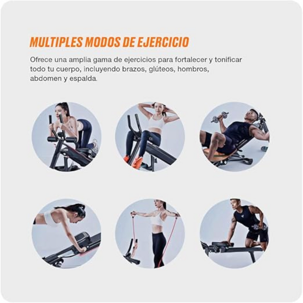 BODYTRAINER Banco Ajustable Para Ejercicios Multifuncional
