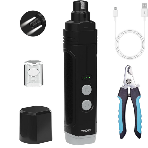 Amolador de uñas para mascotas grandes Negro