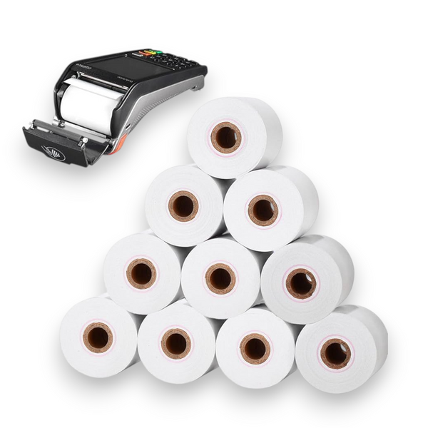Pack 100 Rollos Papel Térmico Miniprinter 57x40 impresora