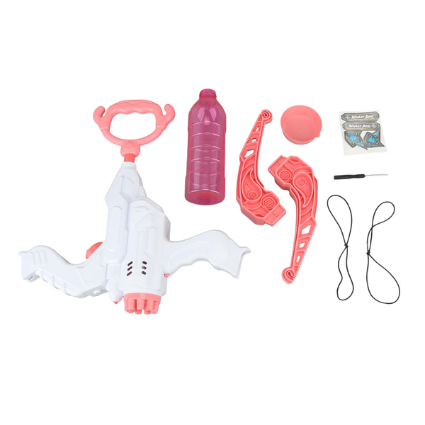 Juguete de burbujas arco para exterior 3 en 1 luz