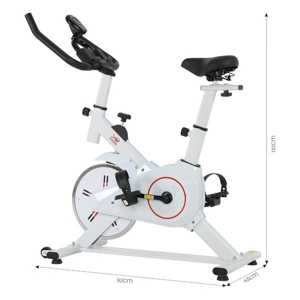 Bicicleta de Spinning Spinx 8kg Ergonómica con Monitor