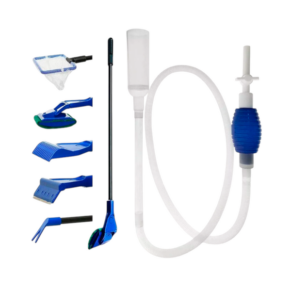 Peceras Raspadores De Algas 5 En 1 Kit De Acuario Limpieza