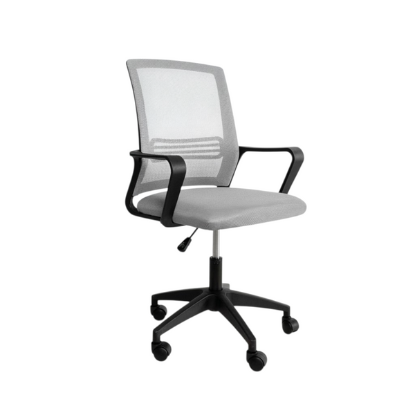 Sillas de Escritorio Ergonomica para Oficina Giratoria Gris