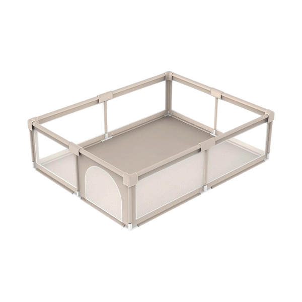 Corral para bebes con pelotas y aro de basket 180x150x66 cm
