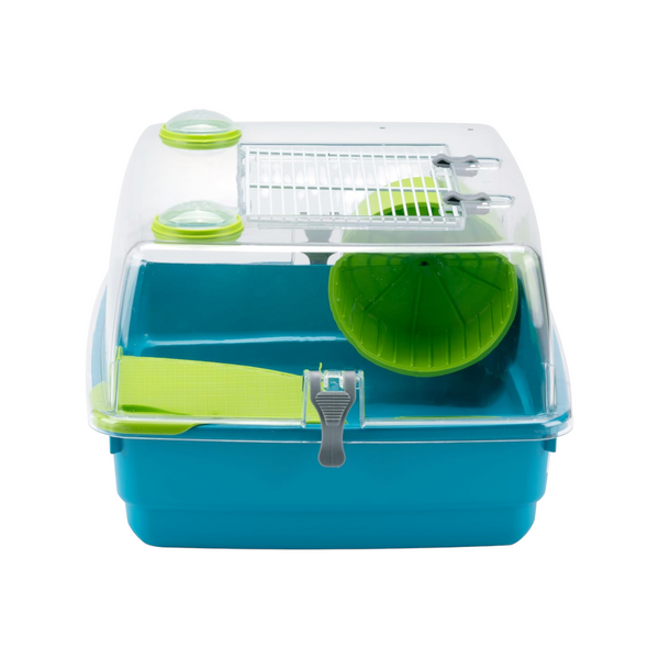 hábitat para Hámster Junior Deluxe Color Azul