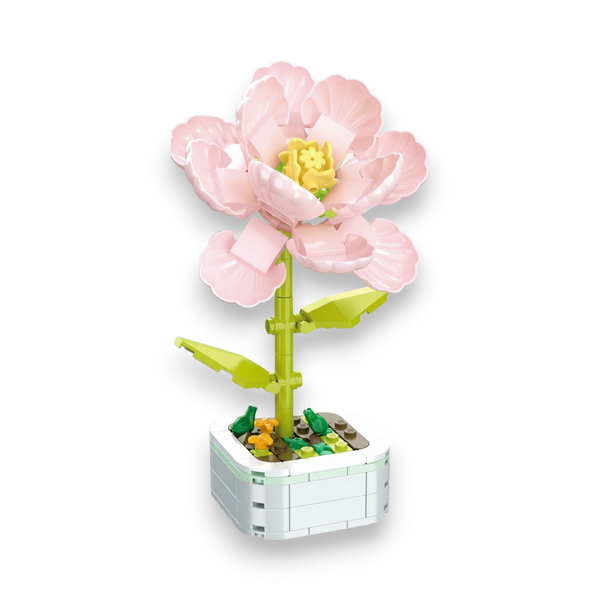 Bloques De Construcción decoración Flor Zuanma flowers