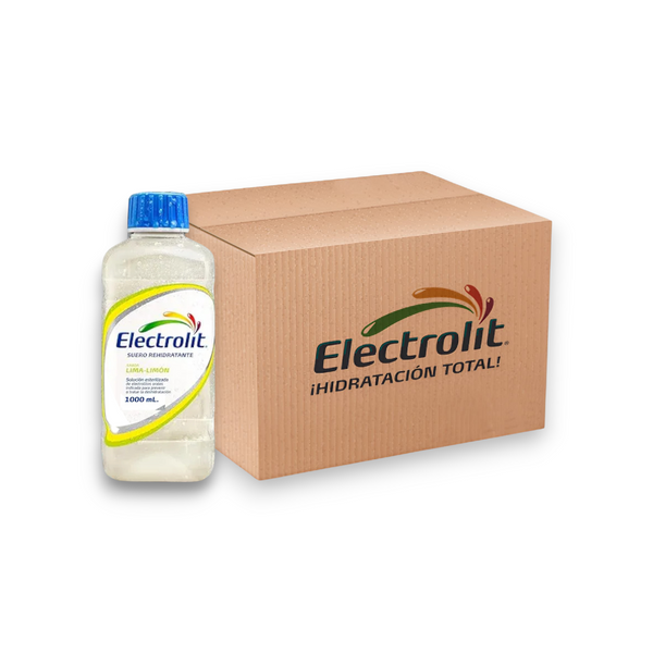 Electrolito sabor Lima-limon 6 botellas 1000ml
