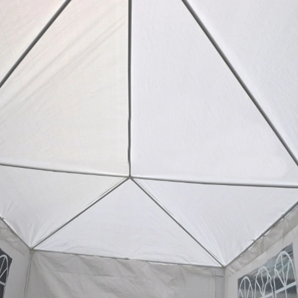Toldo Reforzado 3x6 Metros tipo Carpa Blanco Eventos 6X3m
