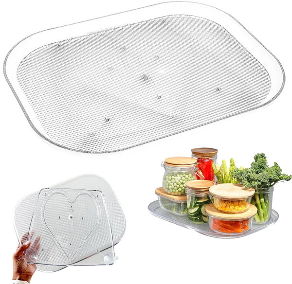 Bandeja giratoria 360° Organizador para refrigerador