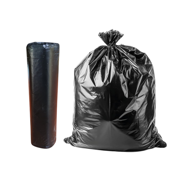 Pack 5 rollos de 10 bolsas para la basura 80x100cm