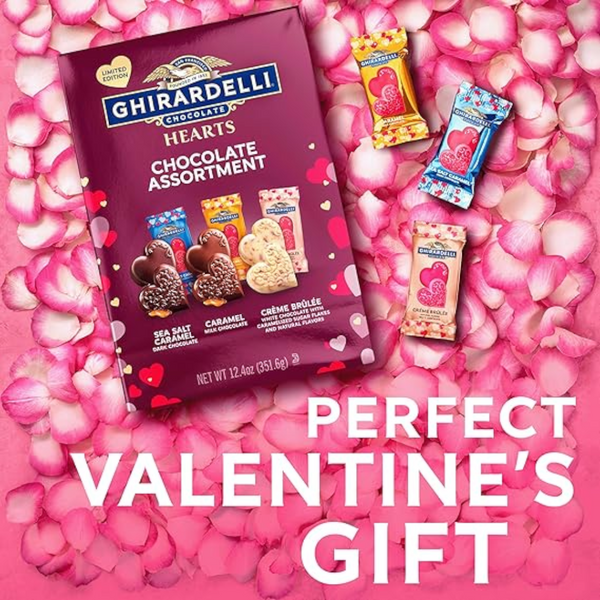 Chocolates Ghirardelli Hearts Sabores Surtidos 431 Grs