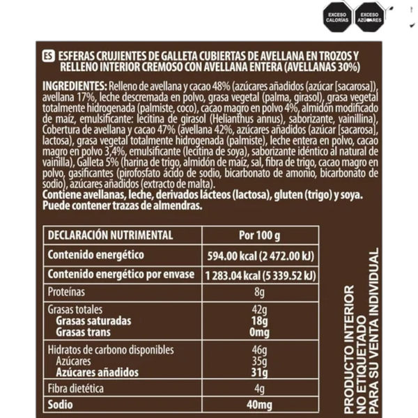 Pack 3 cajas Chocolates Member's Mark Pralinas Europeas 16 pzas