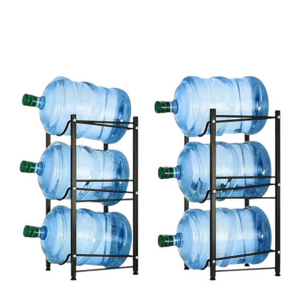 Soporte para 3 garrafones de agua metal de alta resistencia
