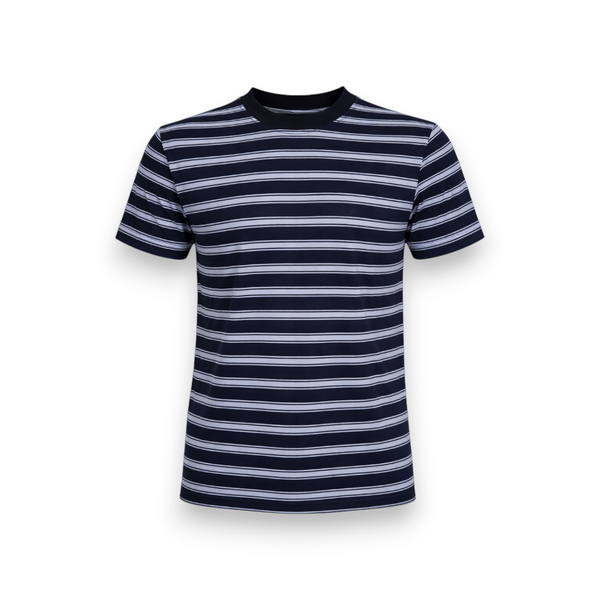 Playeras Rayadas Niño Jovenes Cuello Rendondo Manga Corta