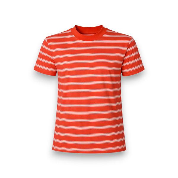 Playeras Rayadas Niño Jovenes Cuello Rendondo Manga Corta