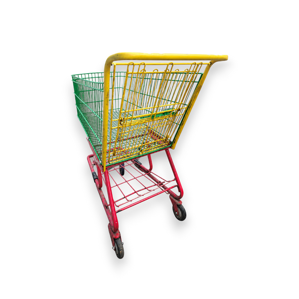 Carrito de supermercado autoservicio usado