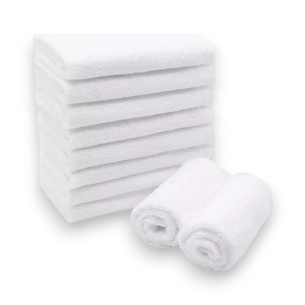 Pack 30 toallas de mano de algodón 30x30cm
