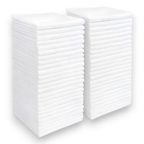 Pack 30 toallas de mano de algodón 30x30cm