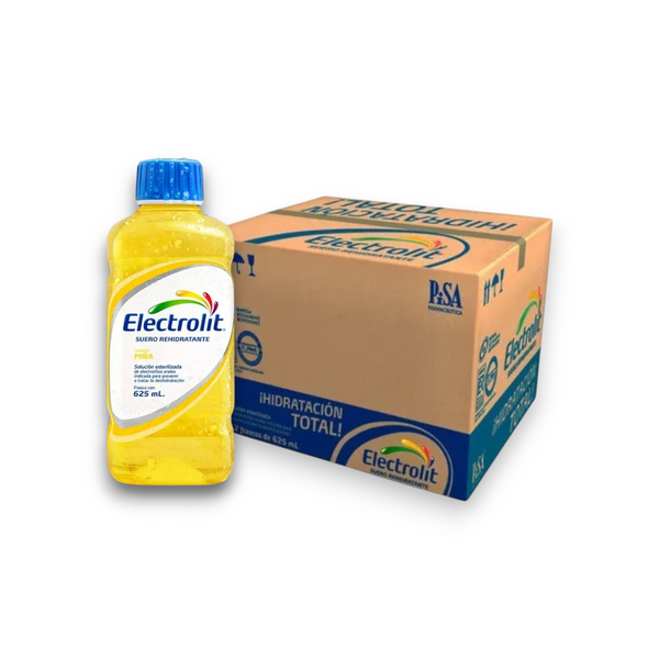 Pack2 caja Electrolito sabor piña 24 botellas 625ml
