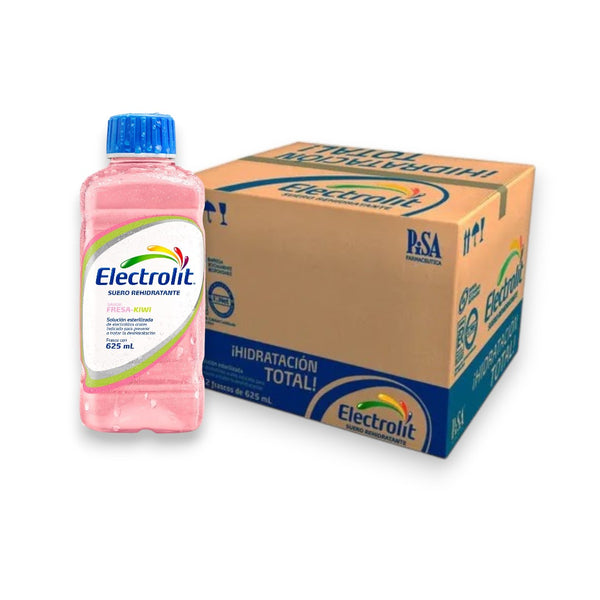 Pack2 caja Electrolito Fresa-kiwi 24 botellas 625ML