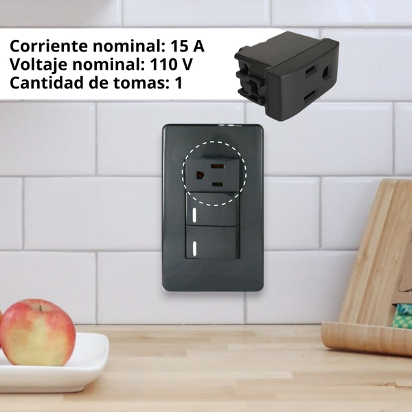 Contacto Sencillo Aterrizado Bv-103