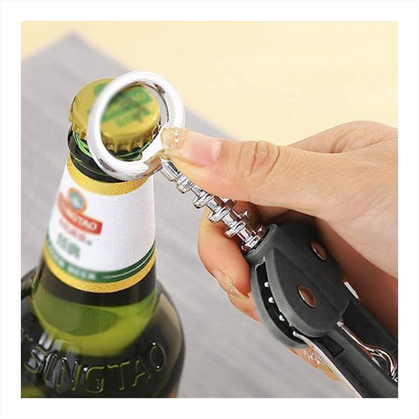 Sacacorchos Destapador Descorchador De Alas Metálico 10 Pzs